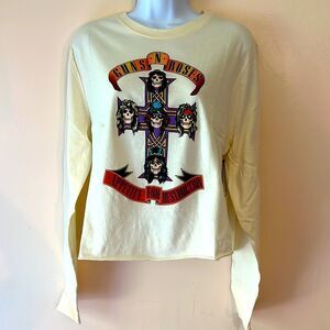 Treasure and Bond Guns n Roses Long Sleeve Top Sz S